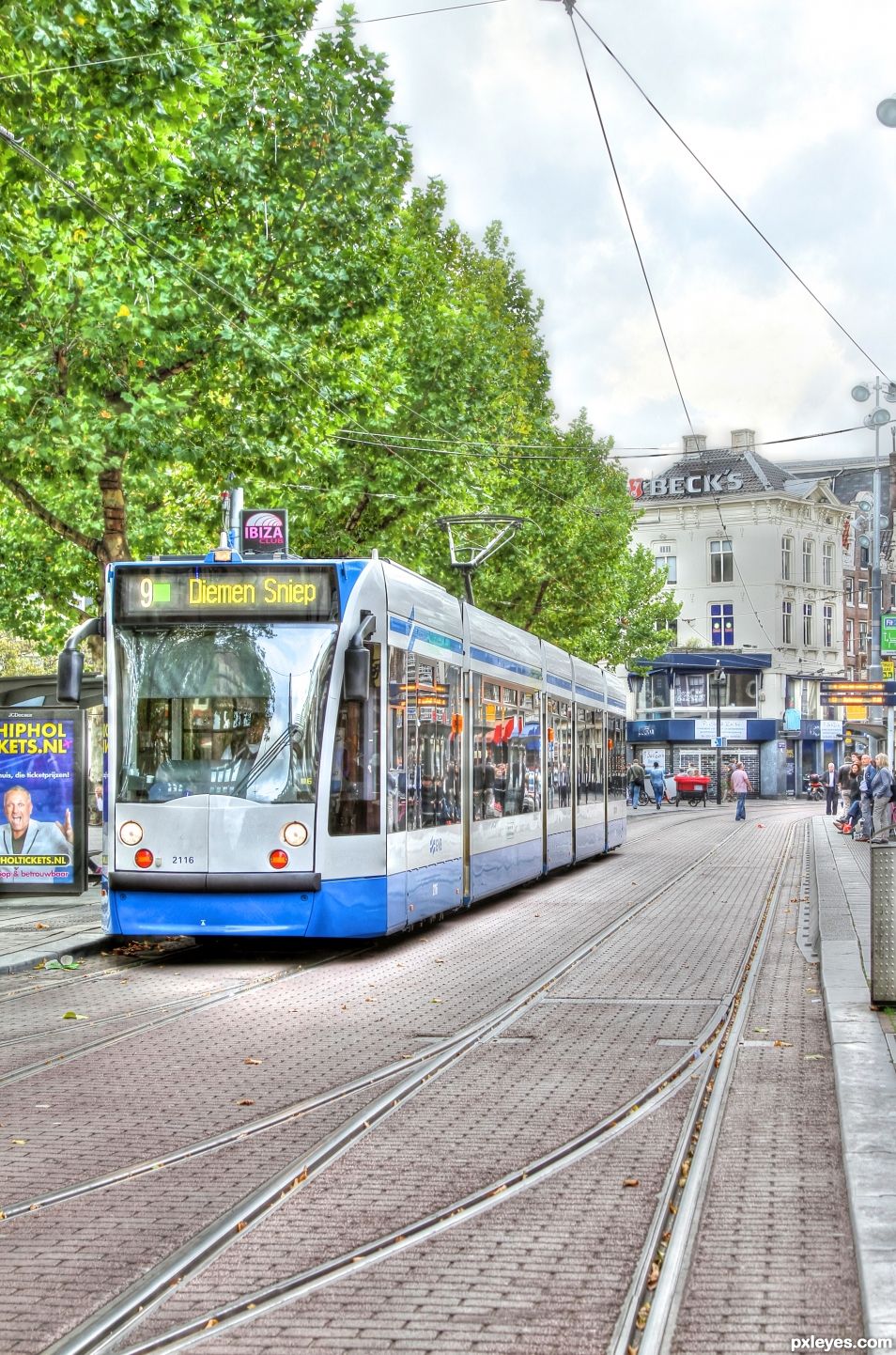 Trolley in Amsterdam