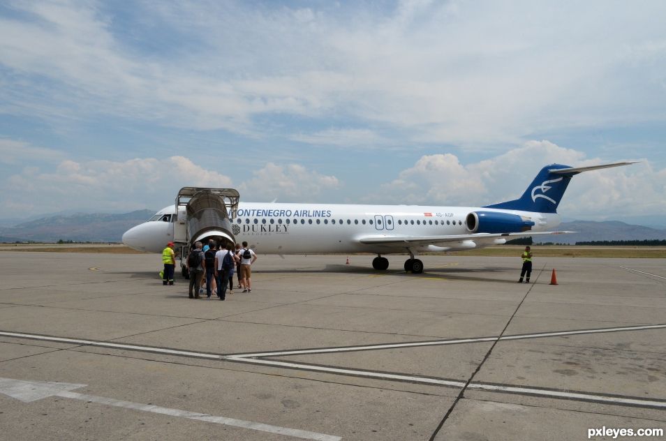 The Podgorica Airport