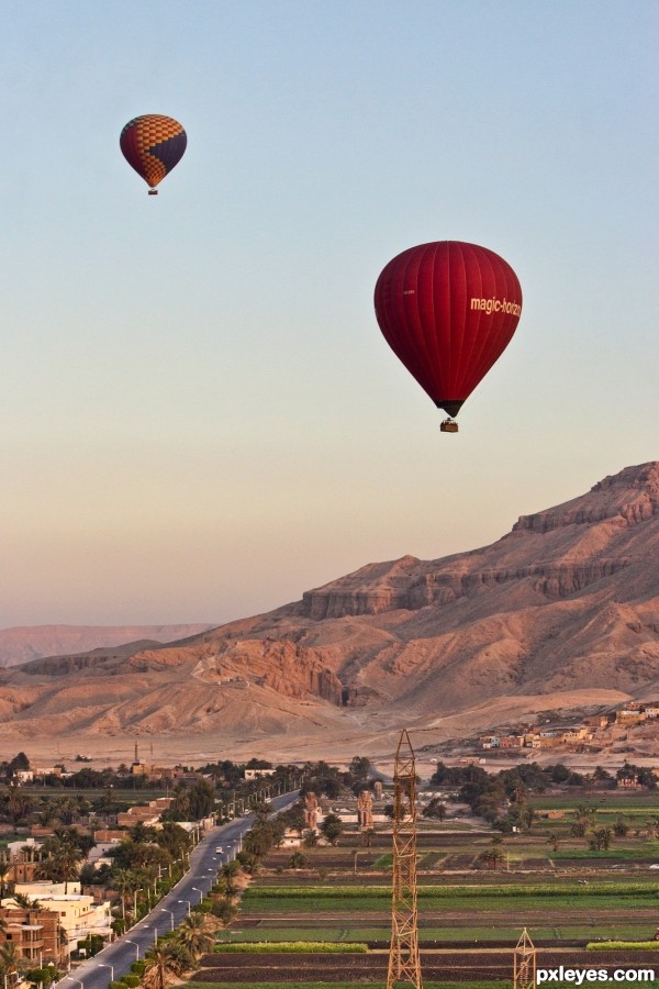 Ballon ride  