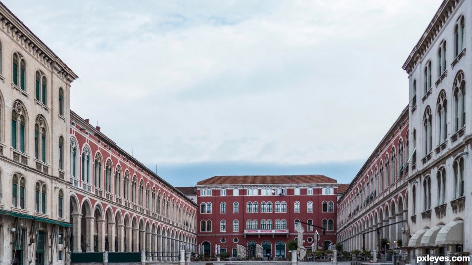 Republic square, Split (Croatia)