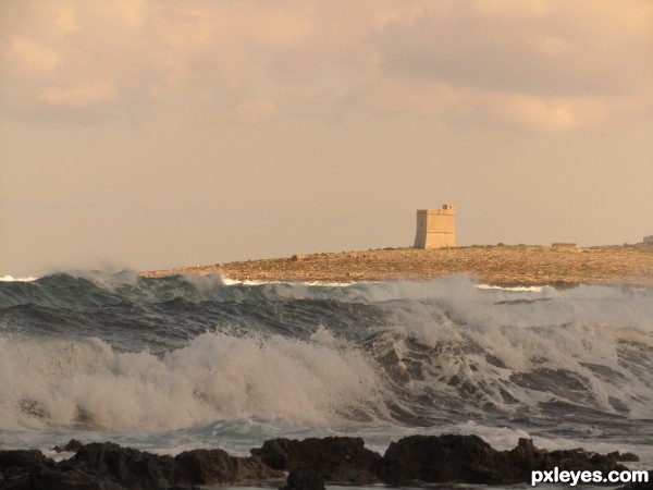 A Windy Maltese Day