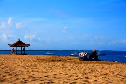 Balinese Kite Vendor