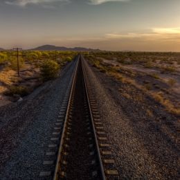 TrainTracksintheDesert