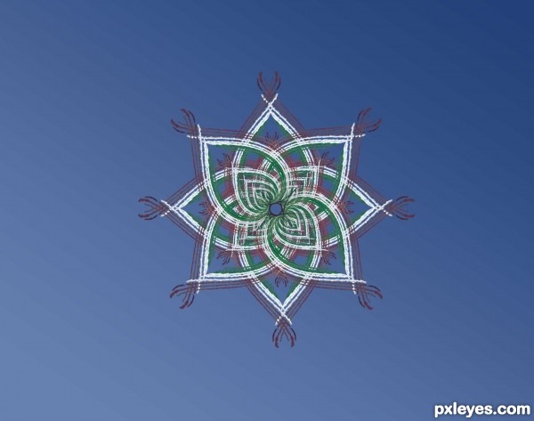 Creation of Christmas star!: Step 5