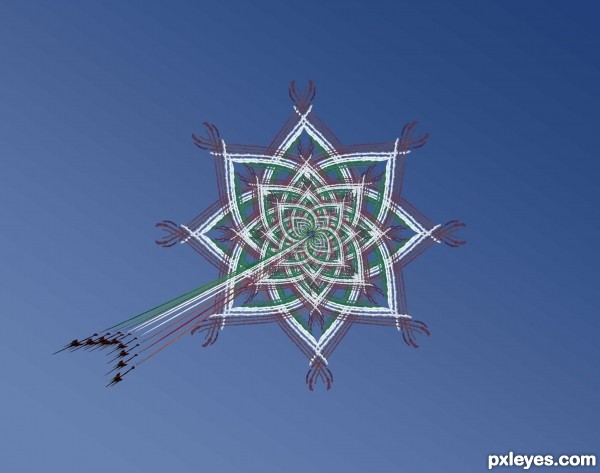 Creation of Christmas star!: Step 6