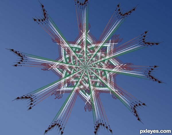 Creation of Christmas star!: Step 7