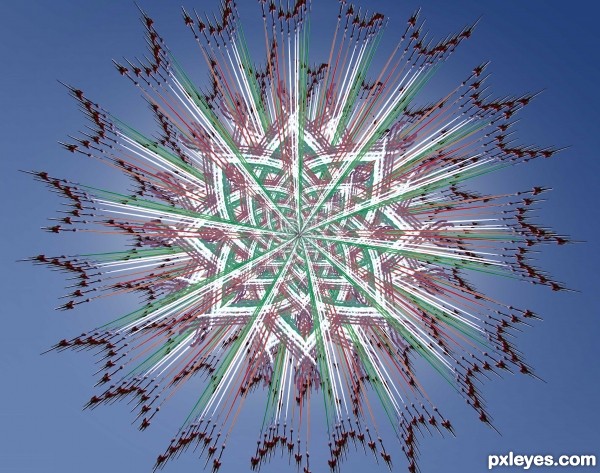 Creation of Christmas star!: Step 8