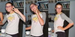 having fun
