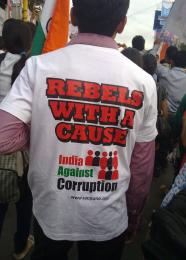 India against corruption!