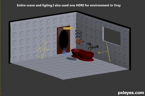 Creation of Modern tub: Step 5