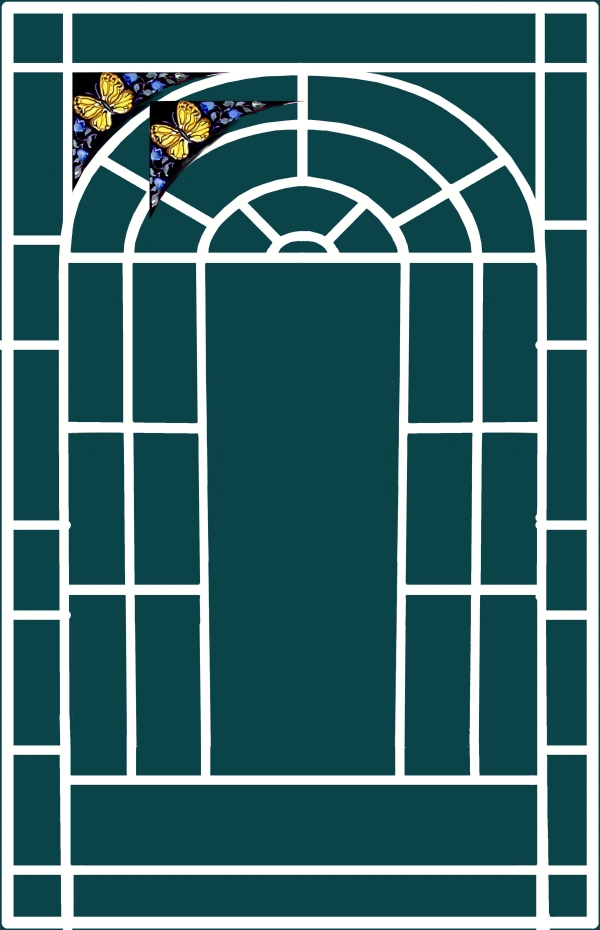 Creation of Stained Glass Spring: Step 7