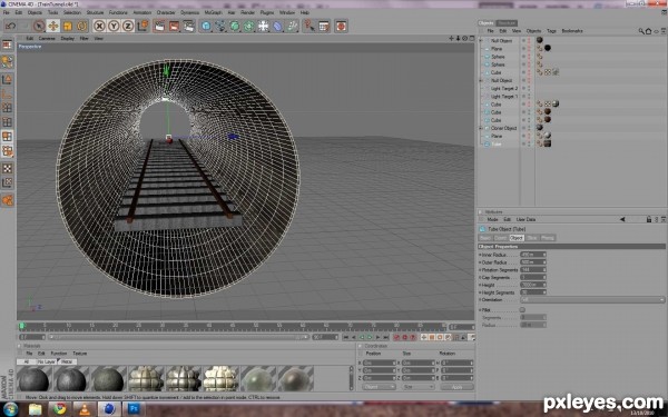 Creation of Tube Train: Step 2
