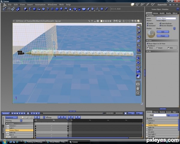 Creation of Light At The End Of The Tunnel: Step 3