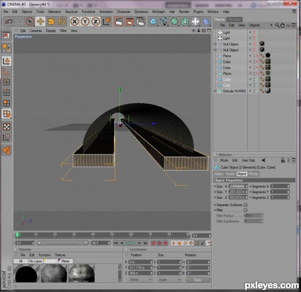 Creation of Sewer: Step 2