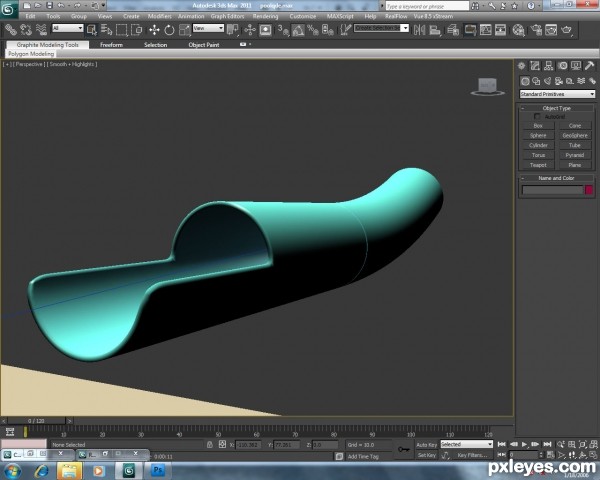 Creation of Ocean Slide: Step 1