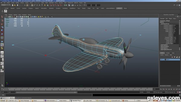 Creation of Spitfire: Step 13