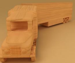 Woodentoylorry