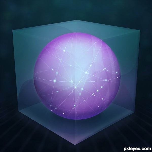 3D Glass Icon