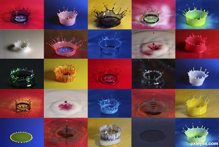 Droplets photoshop picture)