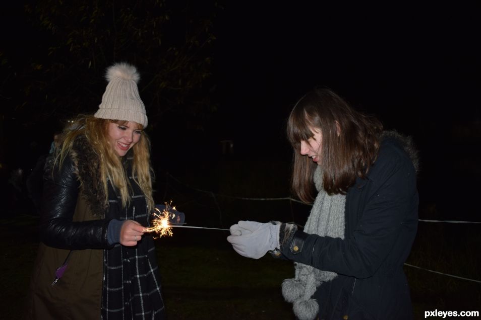 Bonfire Night Sparklers