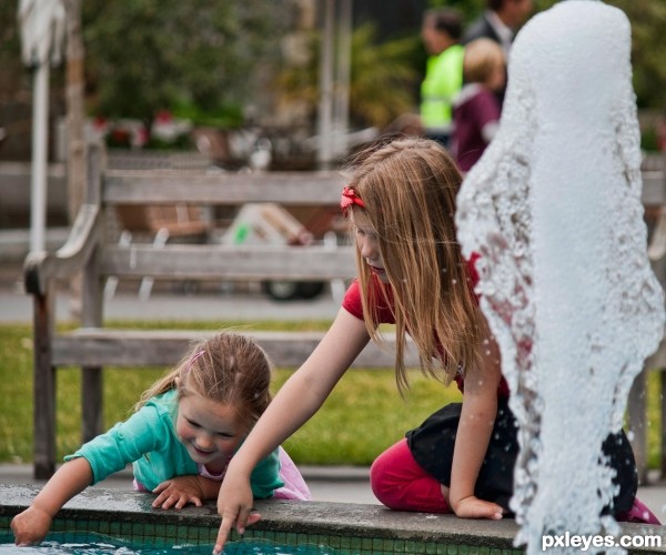 testing the water