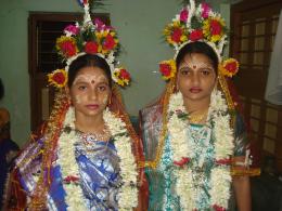 Two sister getting married