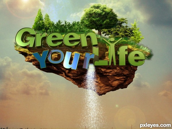 Creation of Green your Life: Final Result