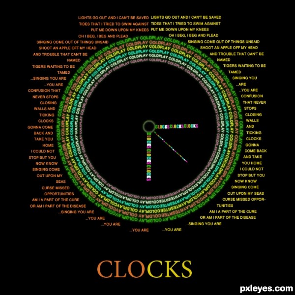 Creation of clocks: Final Result