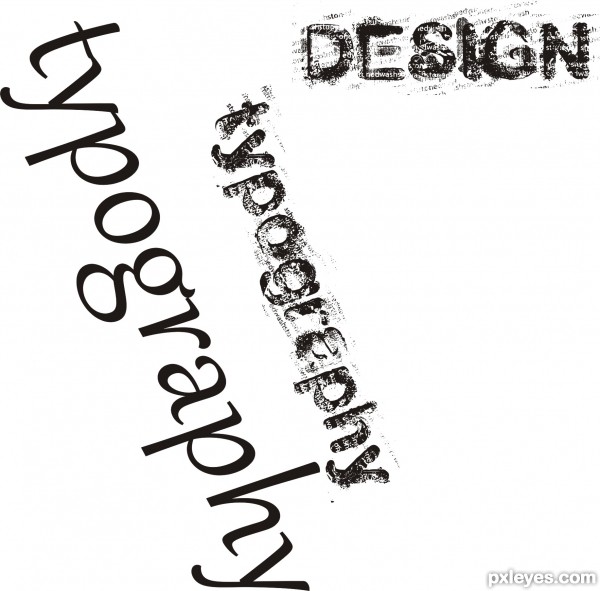 Creation of Typo Design : Step 2