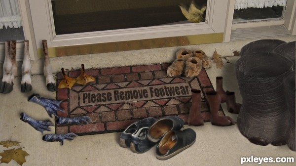 Creation of The Welcome Mat: Final Result