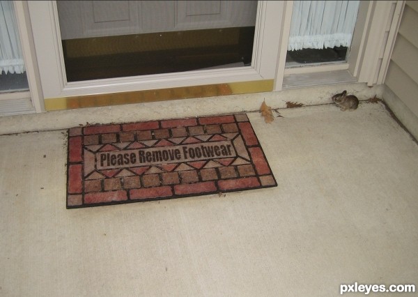 Creation of The Welcome Mat: Step 1