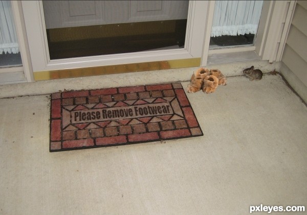 Creation of The Welcome Mat: Step 2