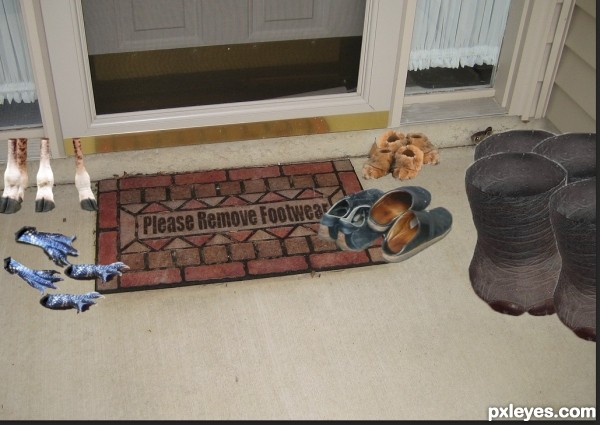 Creation of The Welcome Mat: Step 4