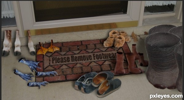 Creation of The Welcome Mat: Step 7