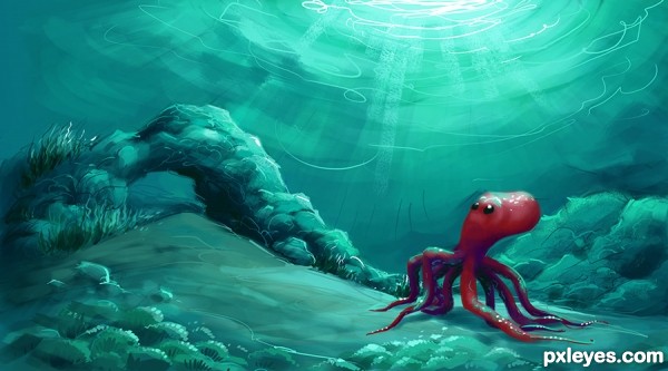 lonely octopus