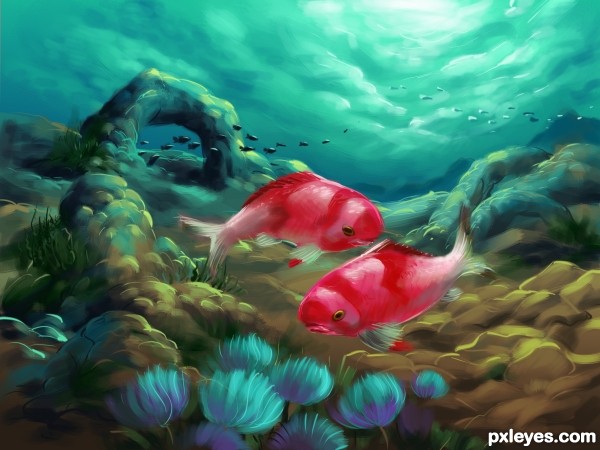 Creation of red fishy: Final Result