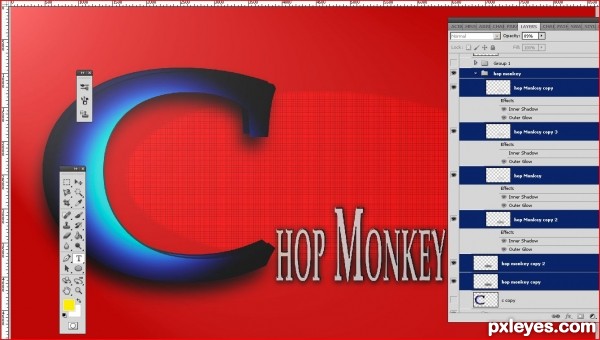 Creation of ChopMonkey: Step 6