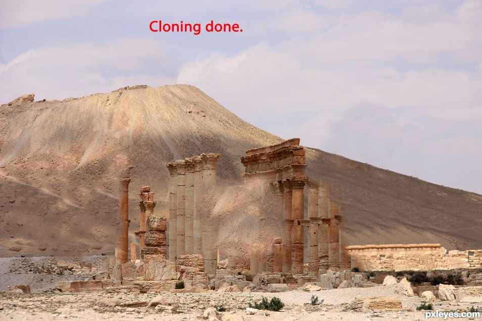 Creation of Ancient Temple: Step 5