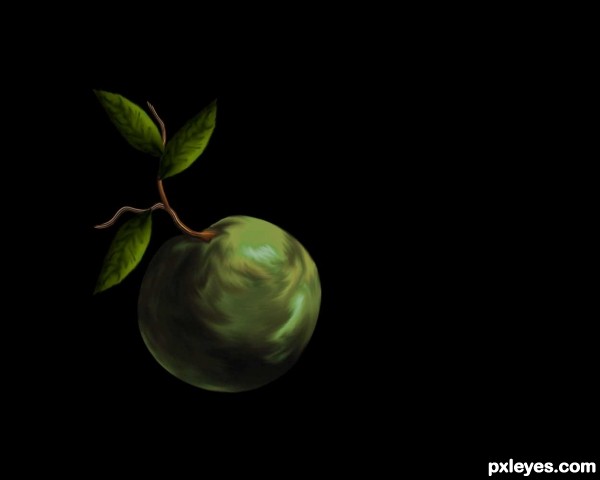 Creation of Still Life With Apples: Step 8