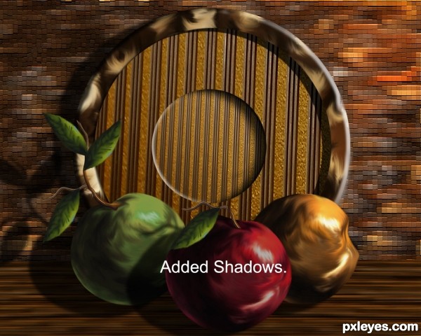 Creation of Still Life With Apples: Step 17