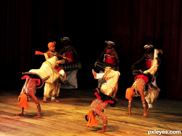 sri lankan dance troop