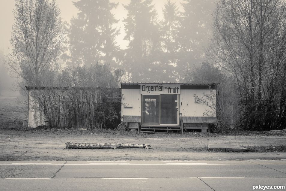 Vegetables & Fruits abandoned a long time ago.