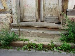 abandoned entrance