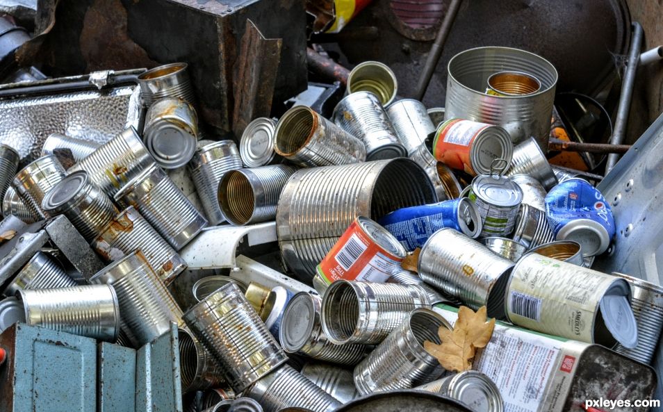 Used Food Cans