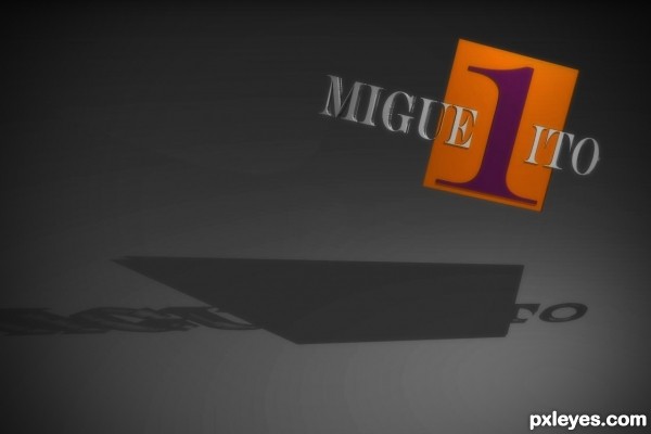 Creation of migue1ito corporate logo: Final Result