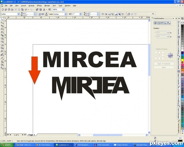 Creation of MIRCEA: Step 1