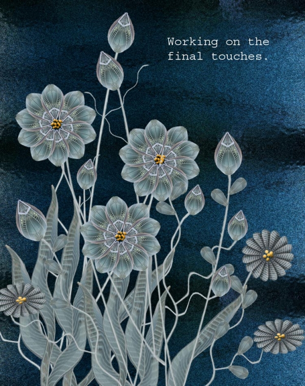 Creation of Flowers: Step 7