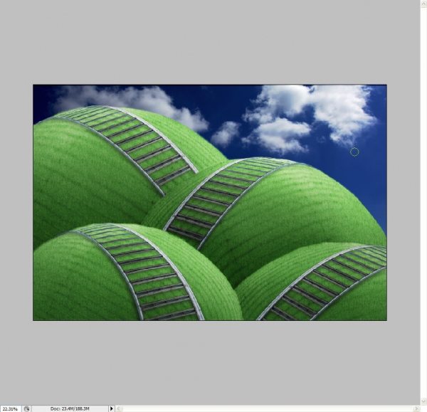 Creation of Up and Away: Step 10