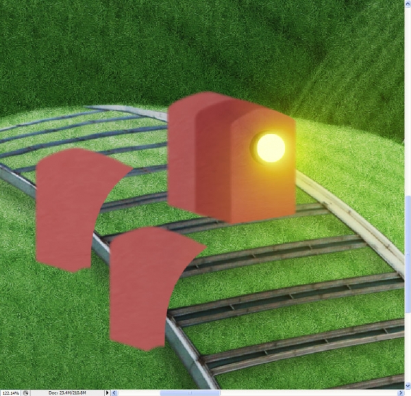 Creation of Up and Away: Step 13