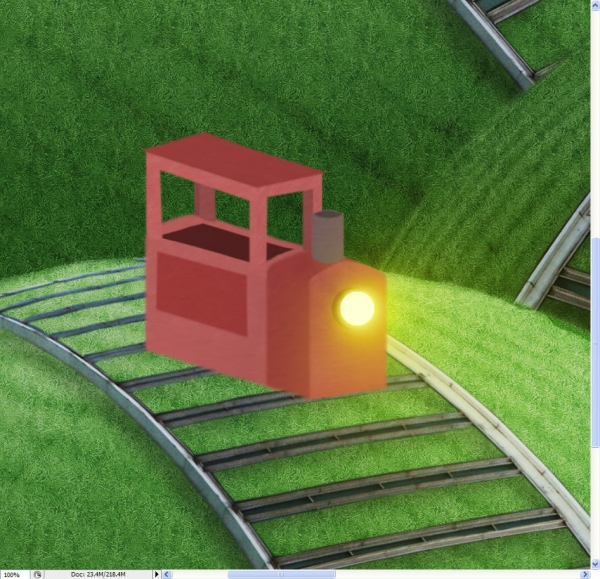 Creation of Up and Away: Step 14